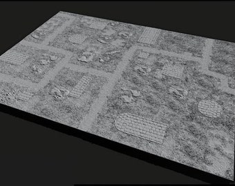 その他 Terrain - Modular Hills (6 pieces) Modular gaming hills by Terrain4Print | Download free STL