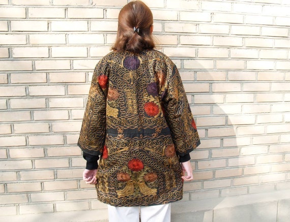 Uzbek Vintage Handmade High Quality Embroidered C… - image 3