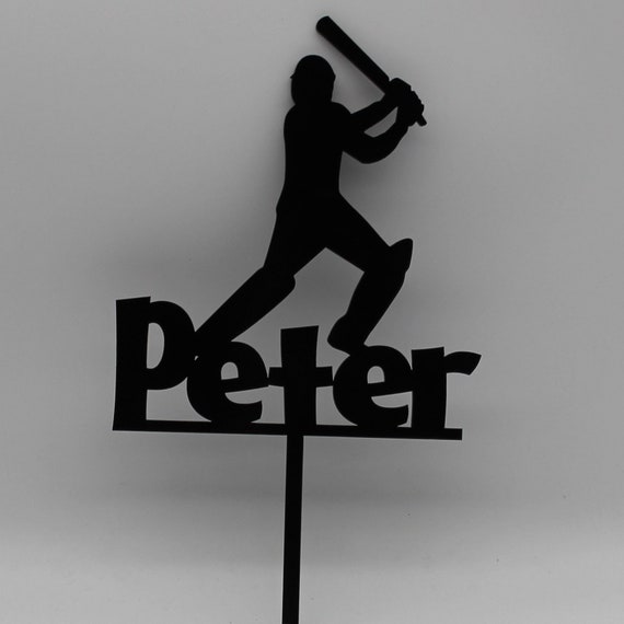 Cricket Cake Topper Personalised Etsy Australia