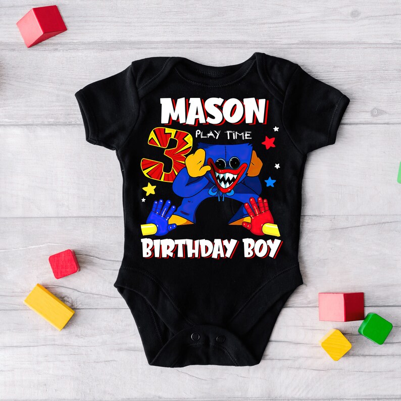 Huggy Wuggy Birthday Family Matching Shirt Huggy Wuggy - Etsy