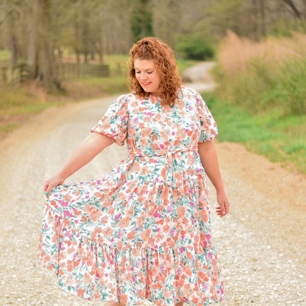 Drop Waist Dress Pattern Etsy
