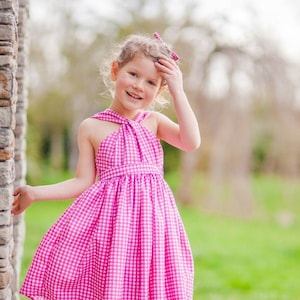 Azalea Dress PDF Sewing Pattern | Size 1-12  | Kids Dress | Special Occasion | Party Dress