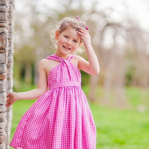 Azalea Dress PDF Sewing Pattern | Size 1-12  | Kids Dress | Special Occasion | Party Dress