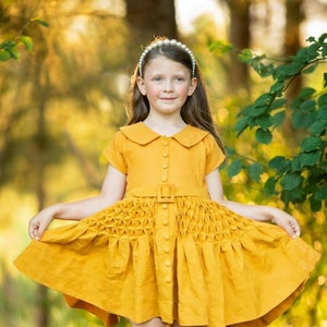 Acacia Dress and Skirt PDF Sewing Pattern Size 1-12 Made for woven fabrics image 1
