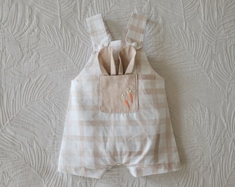 Baby Ginger Overalls | PDF Sewing Pattern | Size Newborn to Age 4