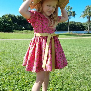 Acacia Dress and Skirt PDF Sewing Pattern Size 1-12 Made for woven fabrics image 9