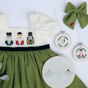 Nutcracker Embroidery PDF Pattern Collection | Christmas Embroidery | Ballet Embroidery