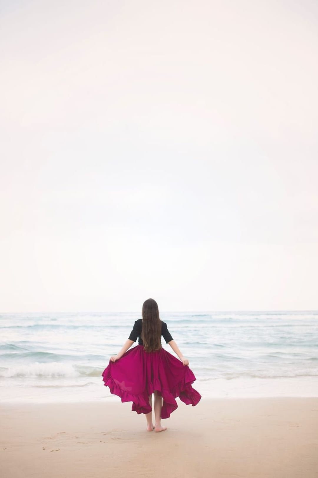Zinnia Whisper A-Line Skirt