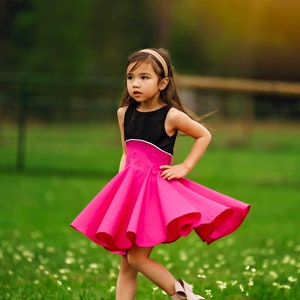Fiore PDF Dress Sewing Pattern | Made for wovens | Kids Size 1-12