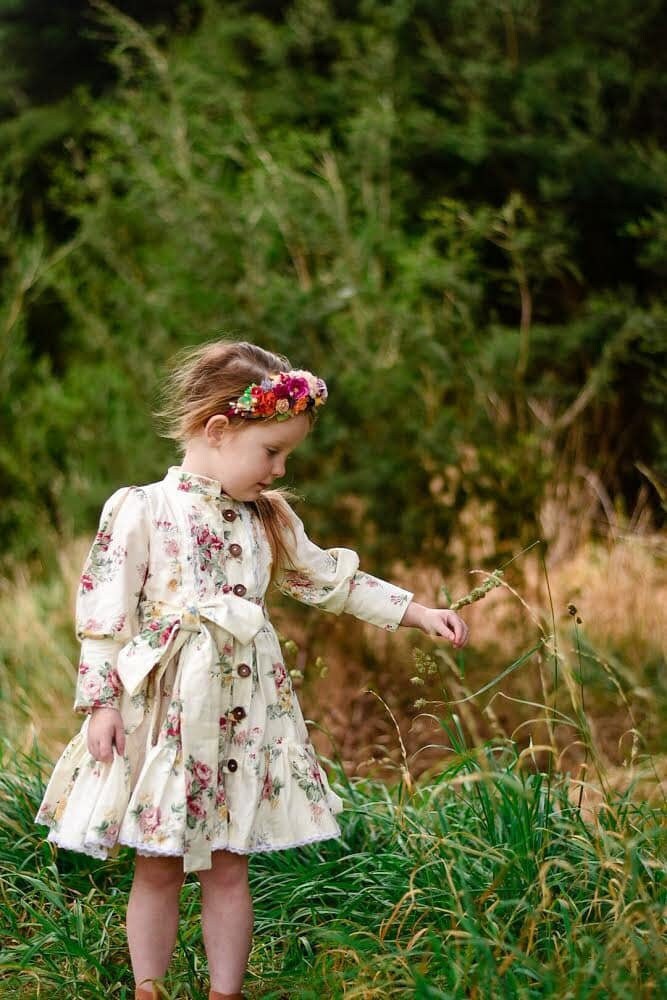 Delphine Patchwork Dress