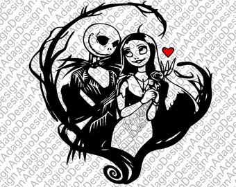 Download Jack Sally Svg Etsy