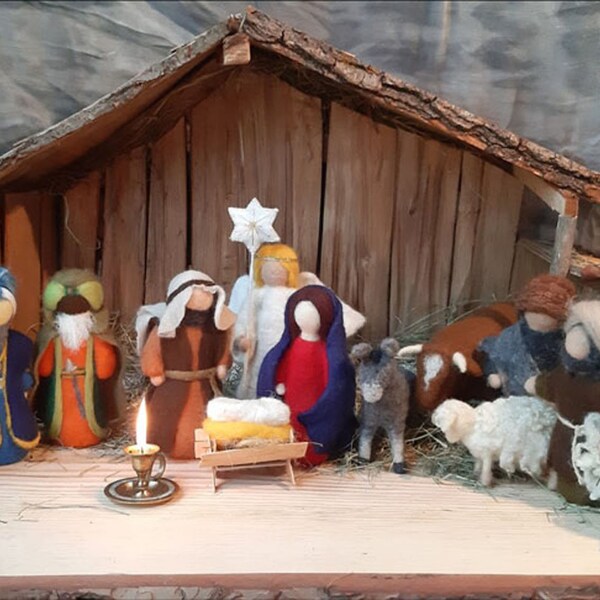Felt Nativity - Etsy