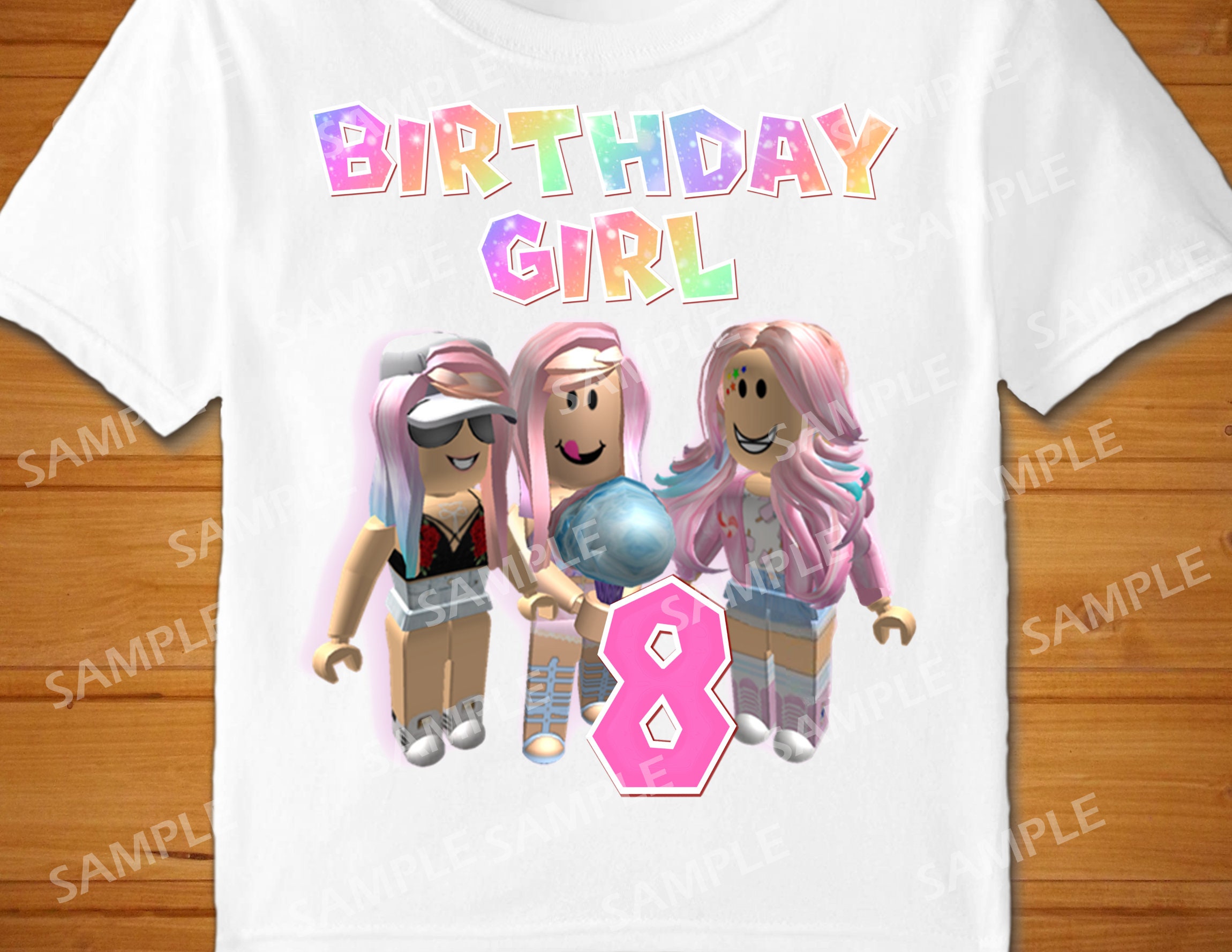 Roblox Roblox Birthday Roblox Bundle Roblox iron on Etsy