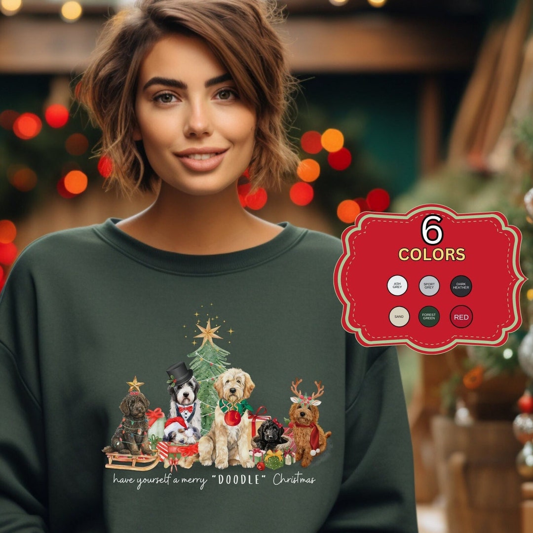 Doodle Dogs Christmas Sweatshirt Doodle Dog Mom Gift Bernedoodle doodle-dogs-christmas-sweatshirt-doodle-dog-mom-gift-bernedoodle