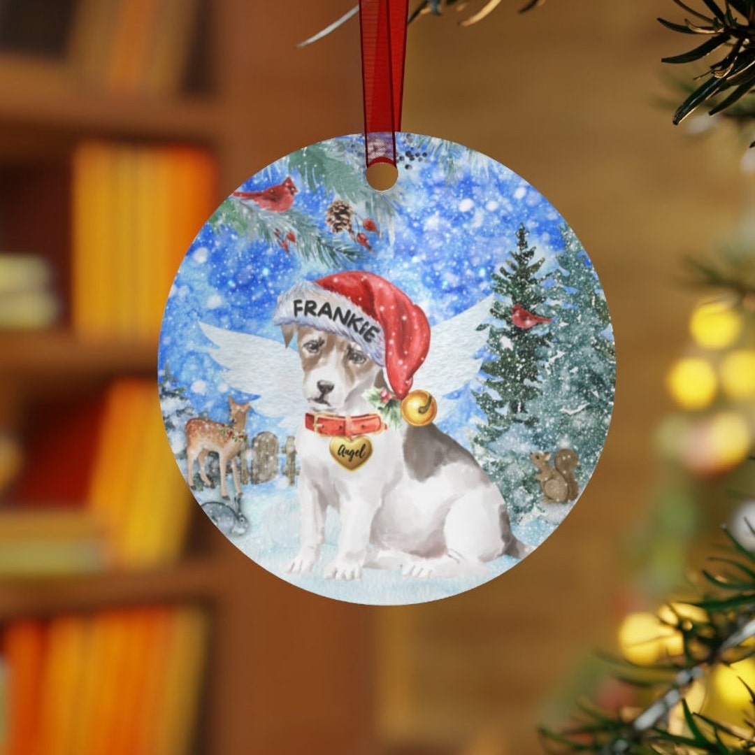 Jack Russell Memorial Ornament, Jack Russell Dog Lover Mom Dad Sympathy