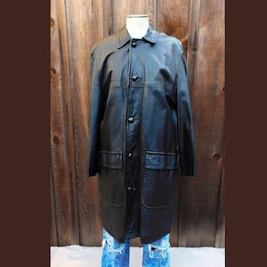 ジャケット・アウター Vnintage leather mods coat Friday Savings！VALSEEL Women Trench Coat,Women's Fashion