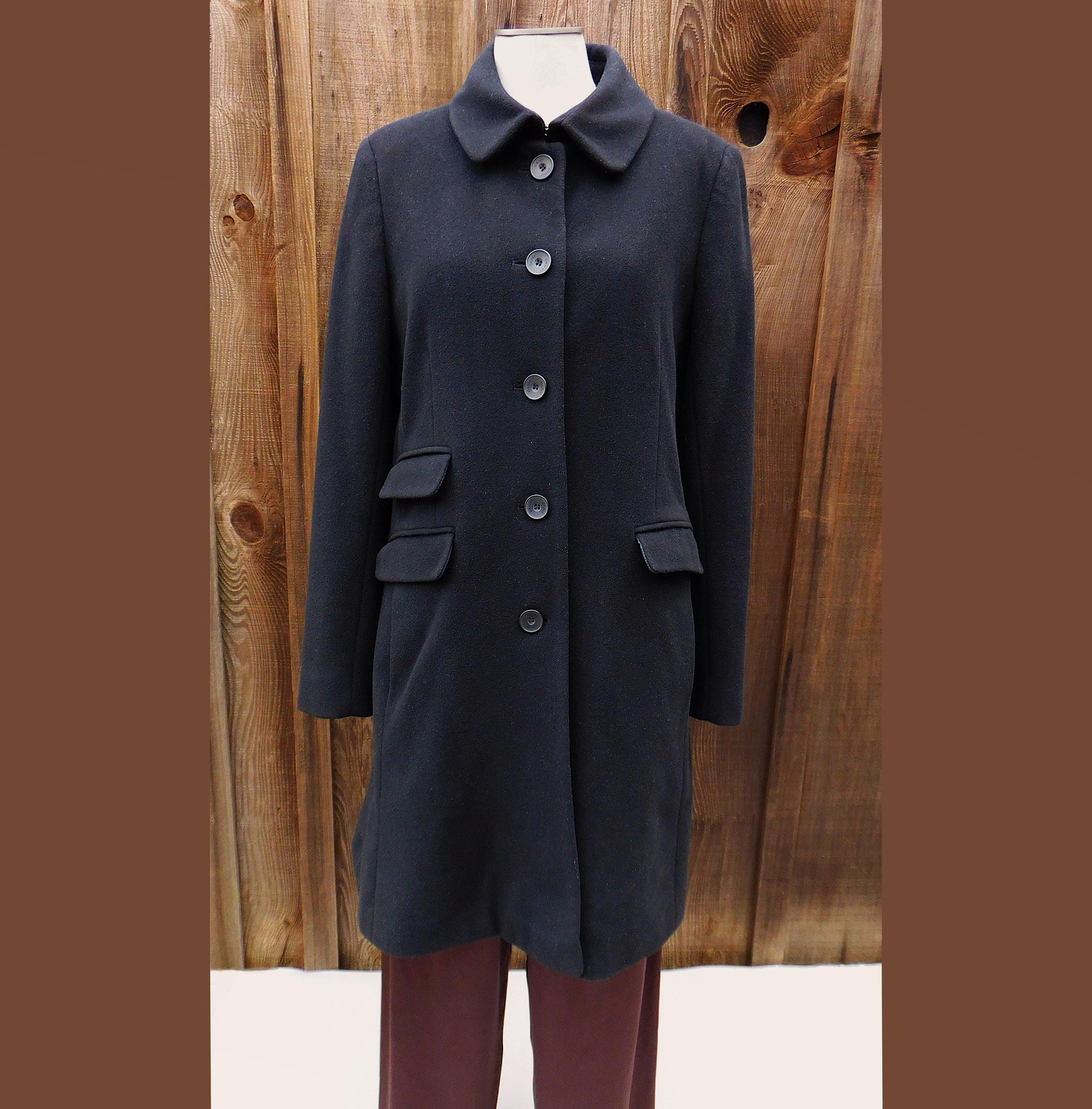 Vintage Dkny Wool Coat - Etsy