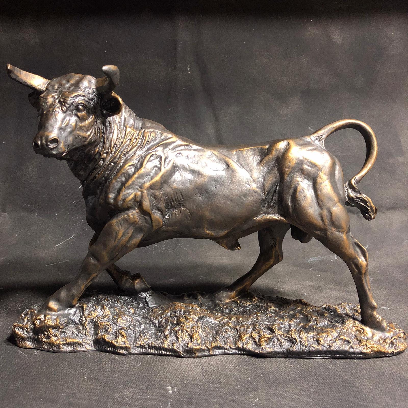 Bull statue Etsy