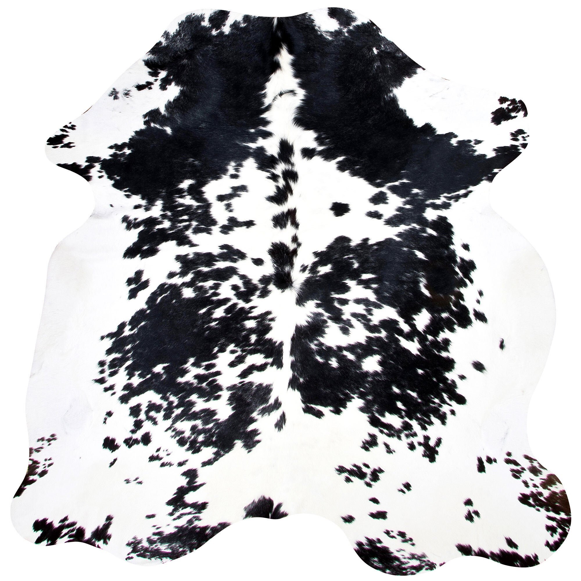 Cowhide Rug Black and White Cow Hide Hides Cow Rug Cow Etsy