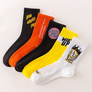 Streetwear Retro Vintage Premium Socks and Gifts for Men and Women WAKE ...