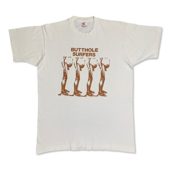 Vintage 80s Butthole Surfers Brown Reason to Live