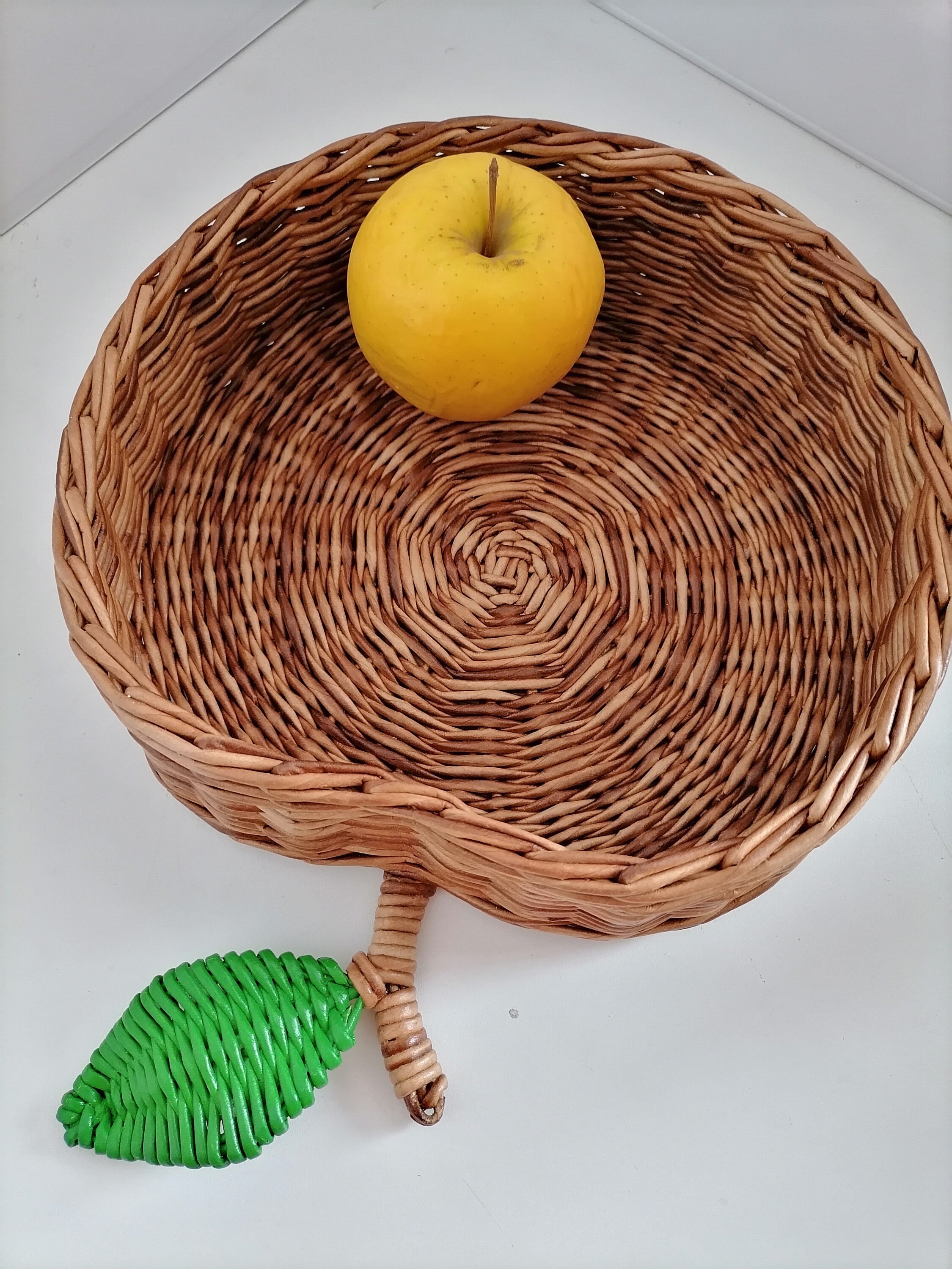 Wicker Obstkorb Bauernhaus Dekor-Wicker AufbewahrungKorb-Korb | Etsy