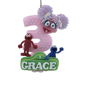 Pink Fairy Number Candle in Biscuit: Handmade Cake Topper for Girls Birthday