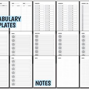 Learn Korean ULTIMATE BUNDLE Korean Vocabulary, Learn Korean Hangul Alphabet, Korean Language Study Notebook, Korean Flashcards image 14
