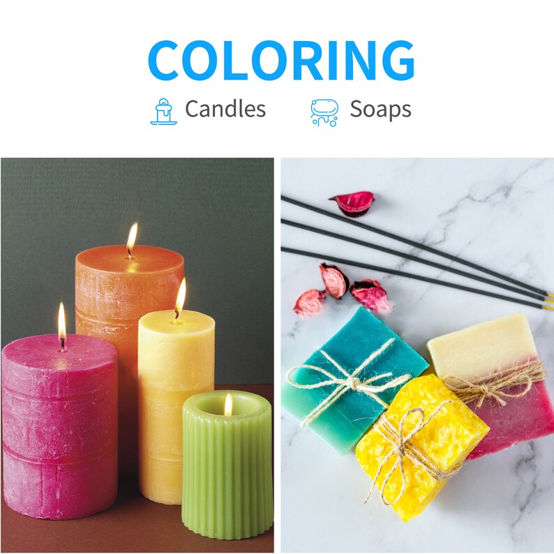 30 Mica Powders for Epoxy Resin Candle Makeup Powder Soap Etsy UK