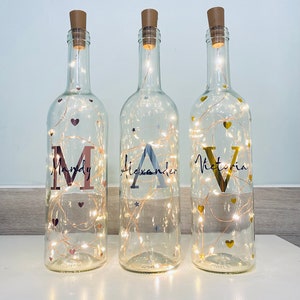 Personalised Light Up Bottle | Birthday Gift - Light Up Bottle |Gift| Happy Birthday | 16th,18th,21st,30th,40th,50th,60th | Any Age