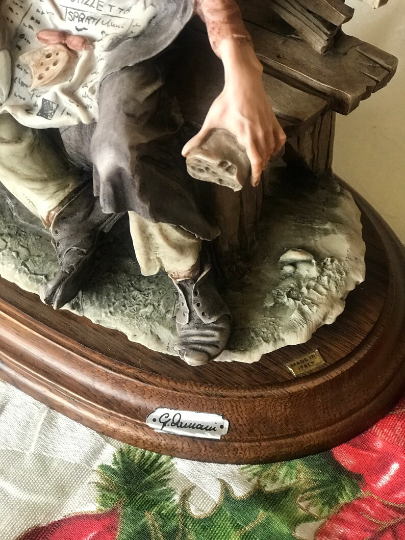 Vintagecapodimonte Signedgiuseppe Armani Figurine HOBO on Etsy