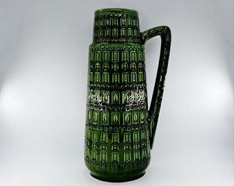 Vintage West Germany Scheurich ceramic Inka vase wgp 416-45