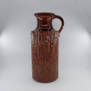 Vintage West Germany Carstens Tönnieshof ceramic reptile vase wgp 7652-45