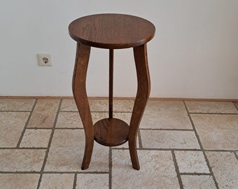 Vintage wooden plant stand