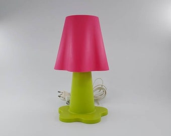 vintage Ikea rose Mammut lampe pour enfants, lampe de table, lampe de bureau Type B9822