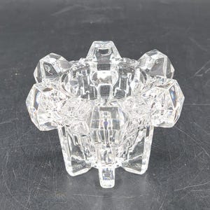 Vintage Nachtmann crystal candle holder