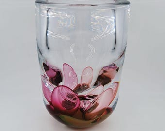 Vintage-Glasskulptur von Hanne Dreutler und Arthur Zinsack für Studio Ahus Schweden