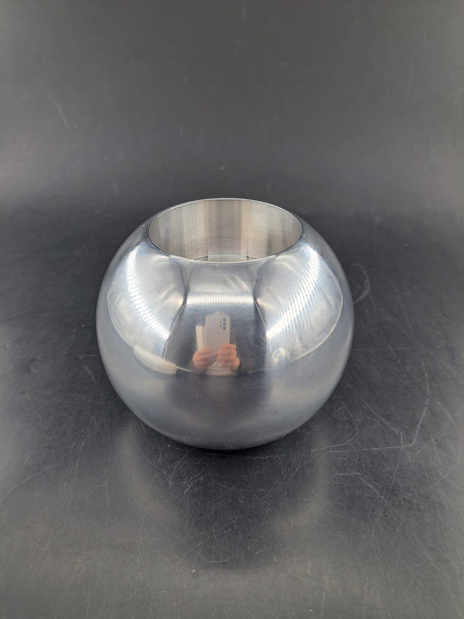 Vintage Ikea Nässjö Aluminium Kerzenhalter