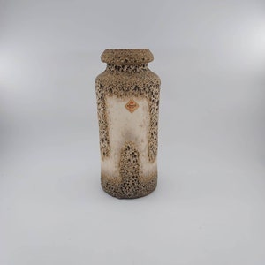 Vintage West Germany ceramic fat lava vase wgp 517-30