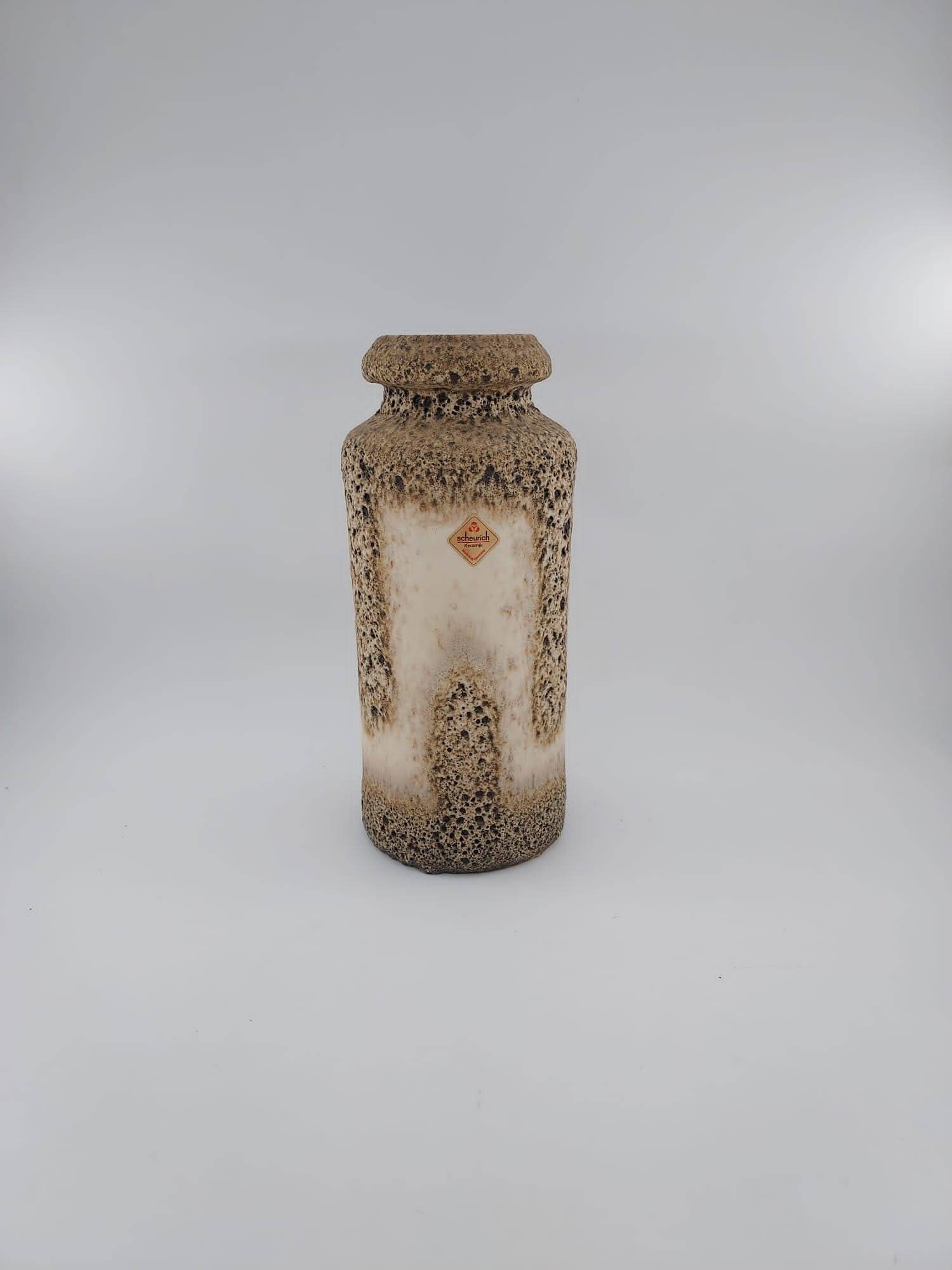 Vintage West Germany Ceramic Fat Lava Vase Wgp 517-30 - Etsy