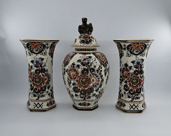 □ オランダ マッカム Vintage 手描きタイル 音楽 □