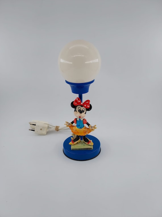 Vintage Minnie Mouse Disney Table Lamp Etsy