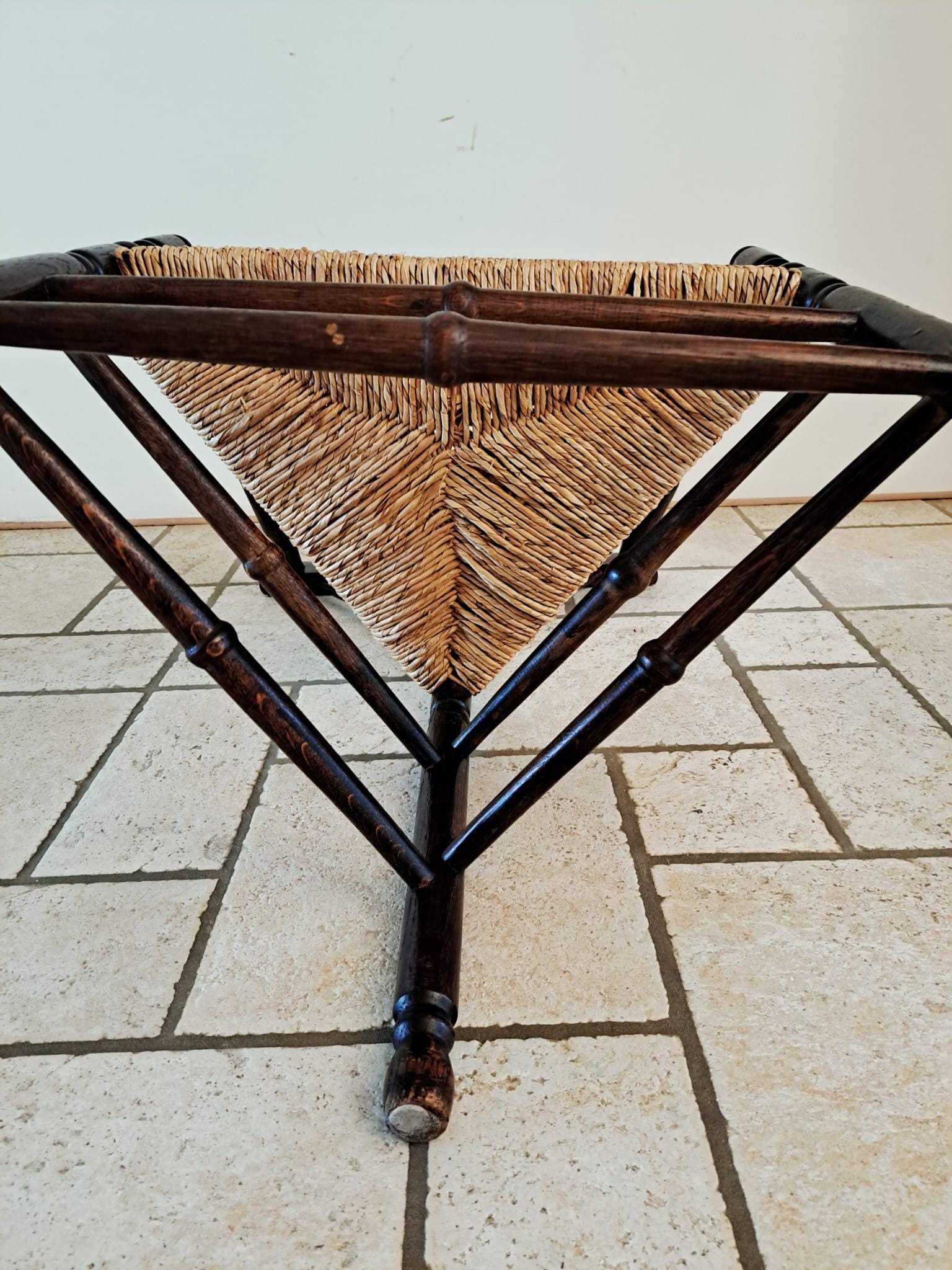 Dutch Reed Rush Dutch Antique Wooden Rush Chair With Reed Seat - Etsy