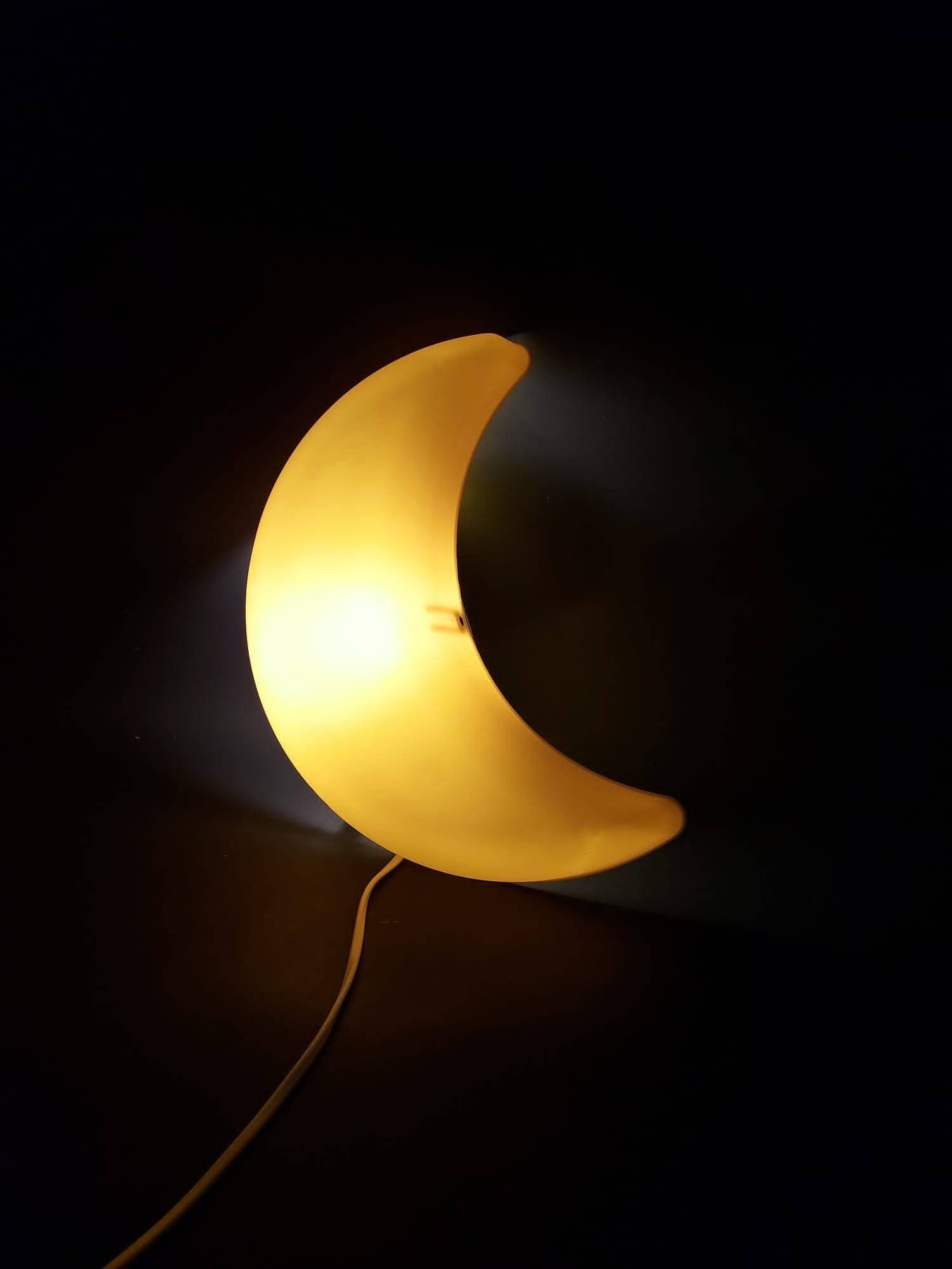 Farvel crack Gå ned Ikea Wall Light Smila Mane Moon Lamp Vintage - Etsy
