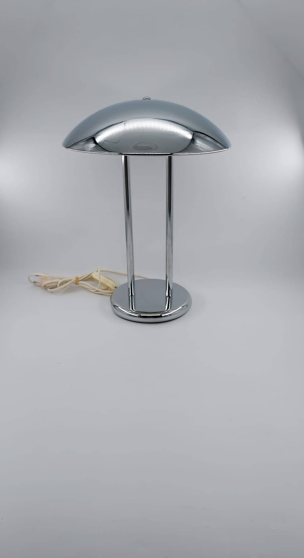 Vintage Ikea Chrome Mushroom Lamp by Robert Sonneman - Etsy Vintage Ikea Chrome Mushroom Lamp by Robert Sonneman - Etsy