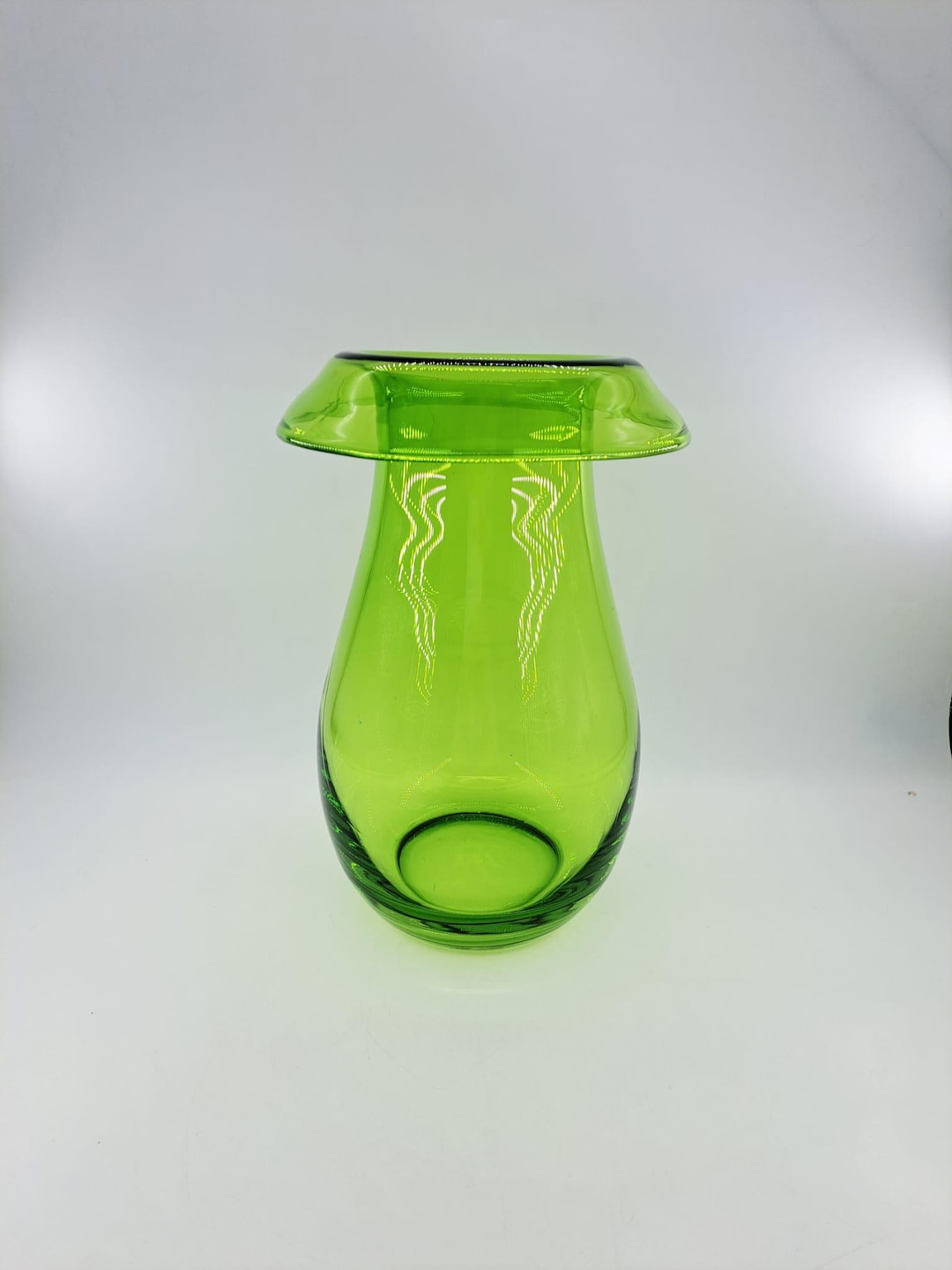 Vintage Ikea Stockholm 1999 Green Vase by Maria Vinka