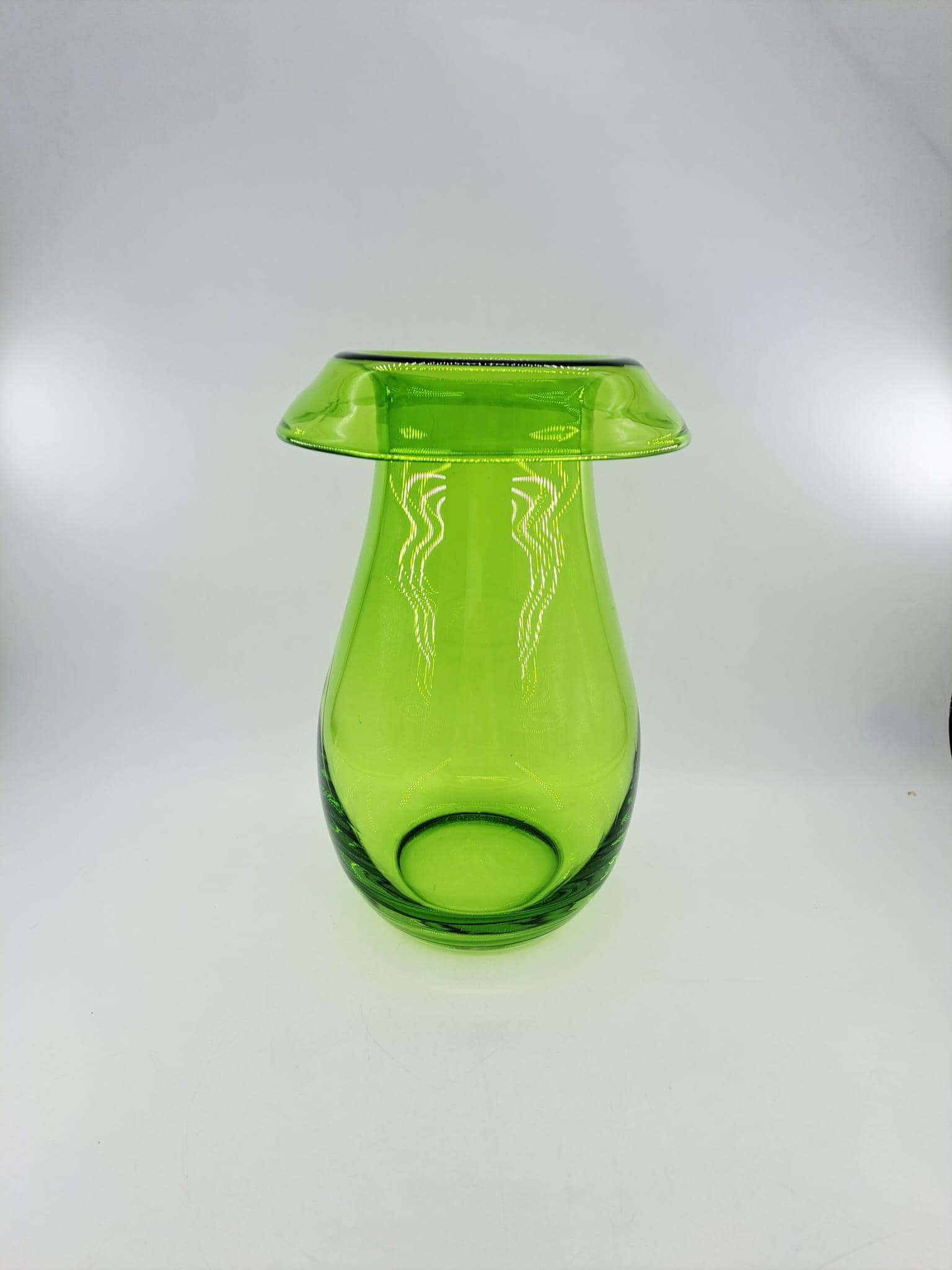 Vintage Ikea Stockholm 1999 Green Vase by Maria Vinka