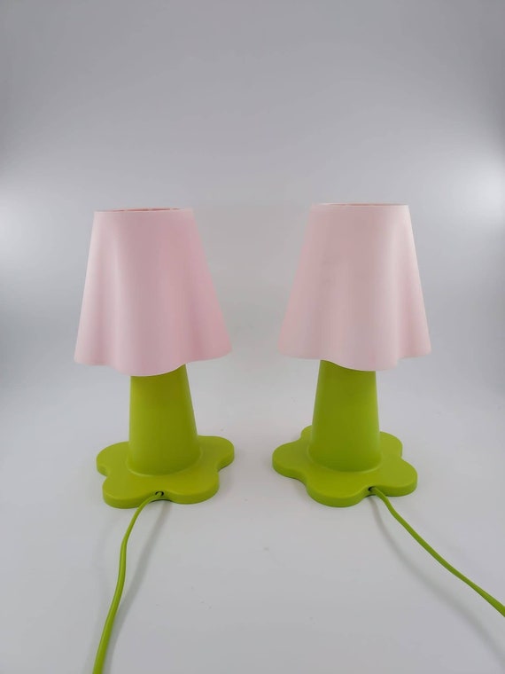 is meer dan gebaar omzeilen Vintage IKEA Pink Mammut Children's Lamp Tablelamp Desk - Etsy
