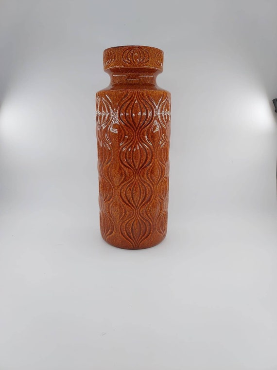 Vintage West Germany Scheurich Ceramic Wgp Vase 285-40 Etsy 