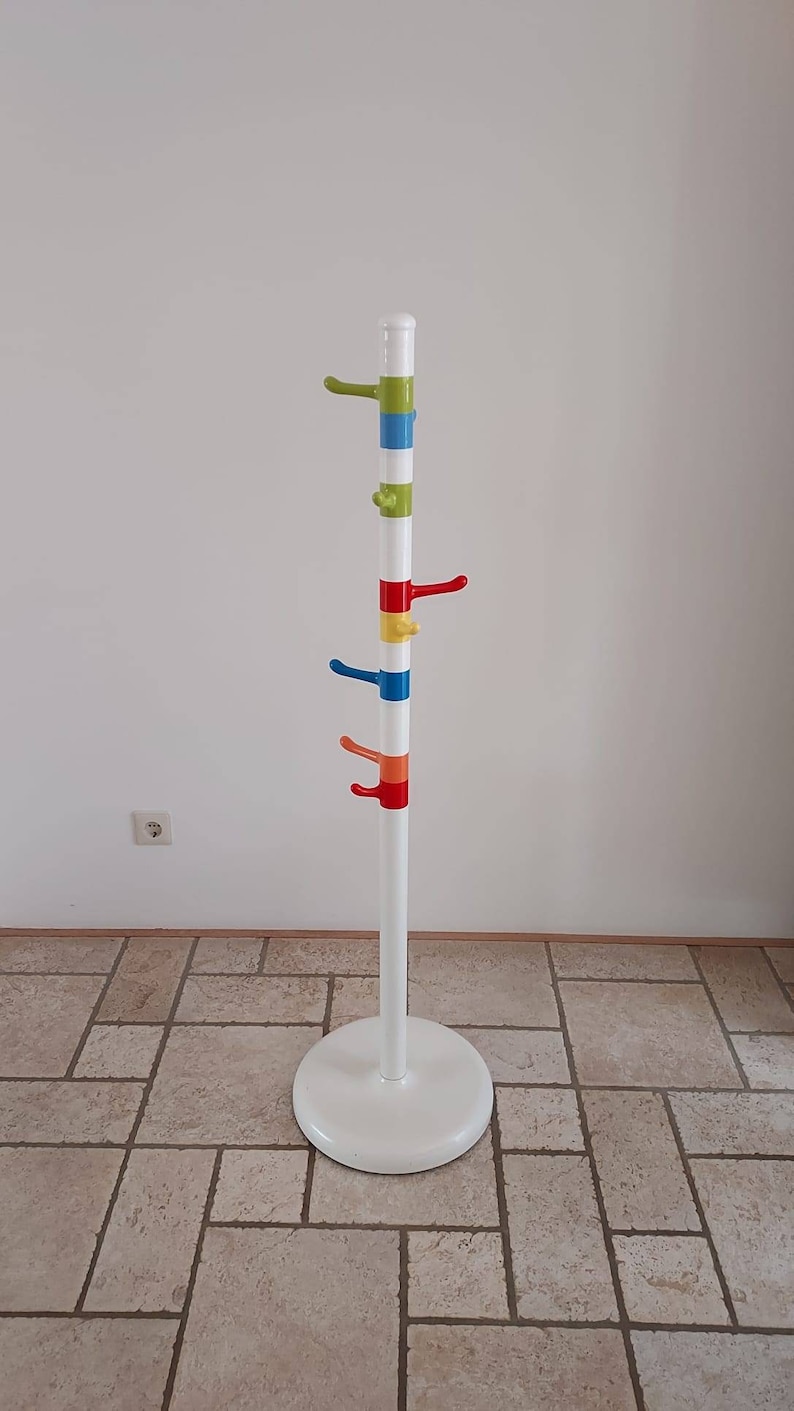 Vintage Ikea Krokig Memphis Style Children's Coat Rack Etsy